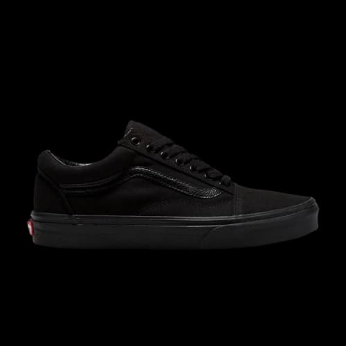 Vans Old Skool Wide 'Canvas - Triple Black'