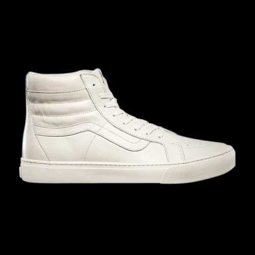 Vans SK8 Hi Lite Cup CA Leather Whisper White