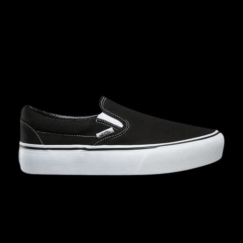Vans Classic Slip-On Platform 'Black'