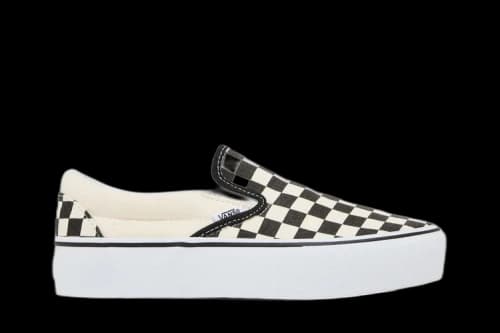 Vans Classic Slip-On Platform 'Checker - Black White'