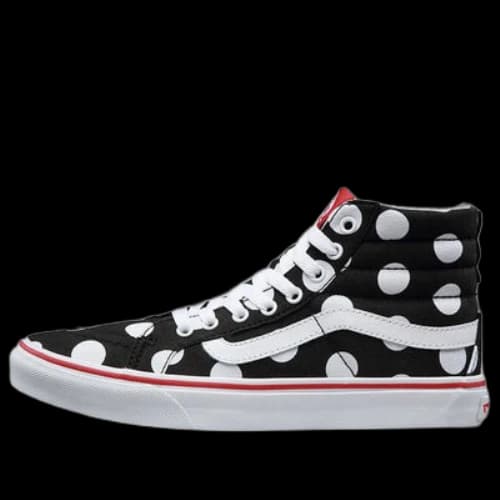 Vans SK8-Hi Slim Polka Dots 'Black White'