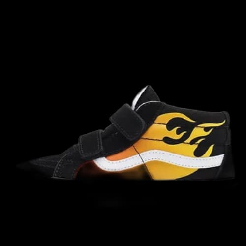 Vans SK8-Mid K Black/Yellow