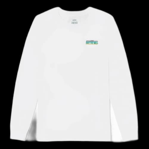 Vans x One Piece Graphic Long Sleeve T-Shirts 'White'