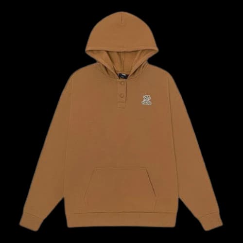 Vans Logo Hoodie 'Tan' (Women's)