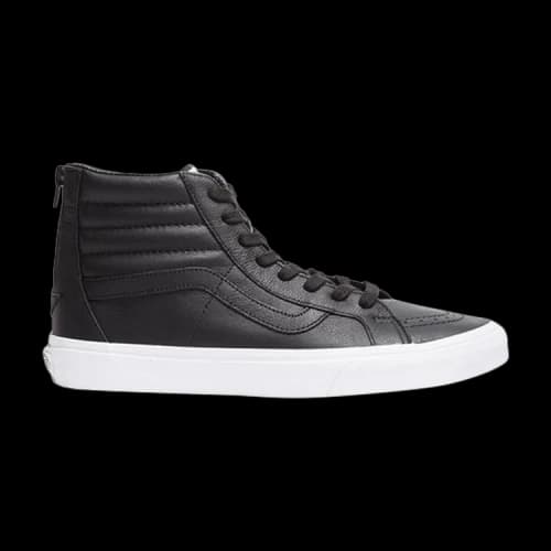 Vans Sk8 Hi Reissue Zip Premium Leather 'Black'