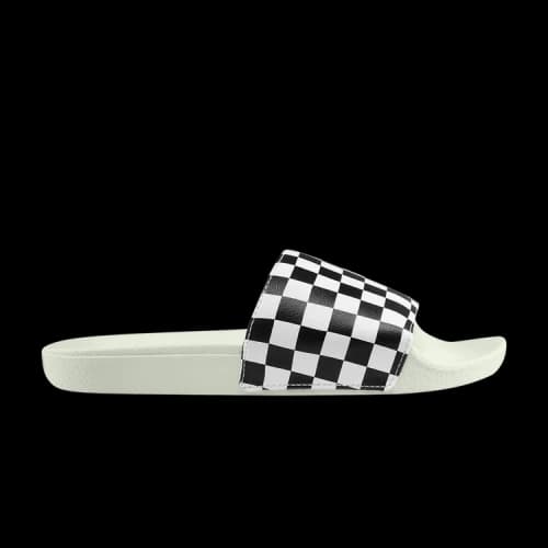 Vans Slide-On 'Checkerboard - White Black' (Women's)
