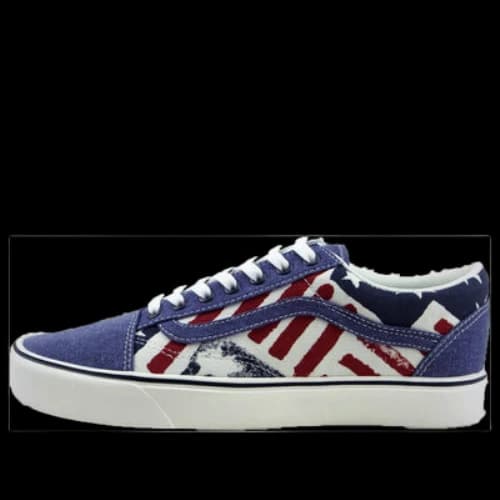 Vans Old Skool Lite Training Shoes 'Blue Red'
