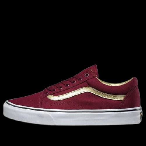 Vans Old Skool Red/Gold