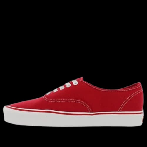 Vans Authentic Lite Casual Skateboarding Shoes Red