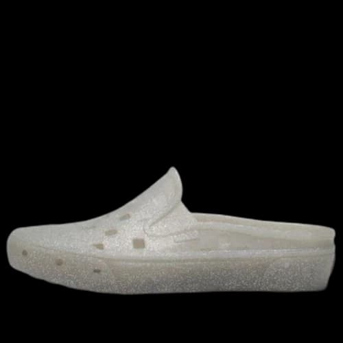 Vans Slip-On Mule TRK Glitter Shoes 'Grey'