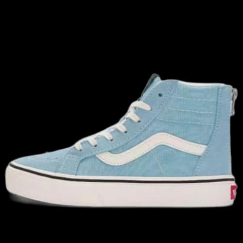 (GS) Vans SK8 HI Skate Shoes 'Sky Blue'