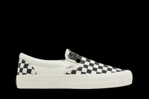 Vans Slip-On VR3 'Black Marshmallow Checkerboard'
