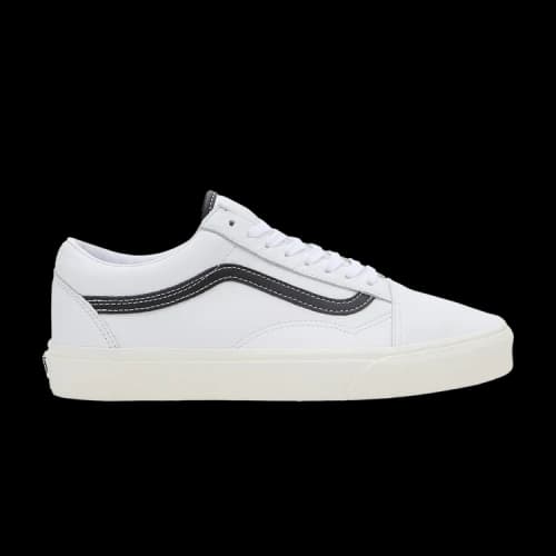 Vans Old Skool 'White Black Leather'