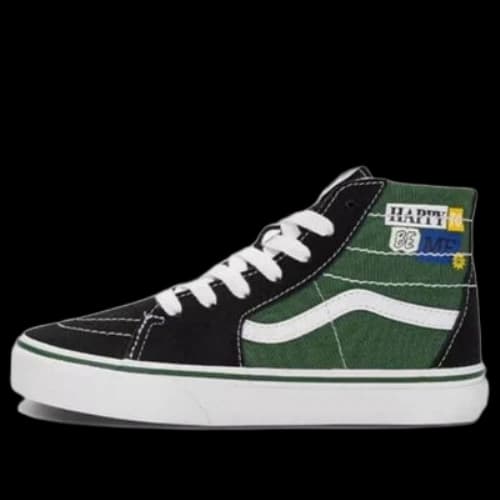 (PS) Vans Happy To Be SK8-Hi Tapered VR3 Shoes 'Black Green'