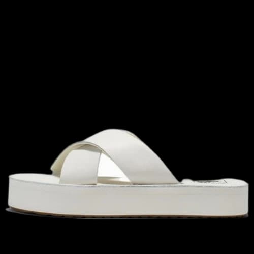 Vans Cross Strap Mega Platform Sandals 'White' (Women's)