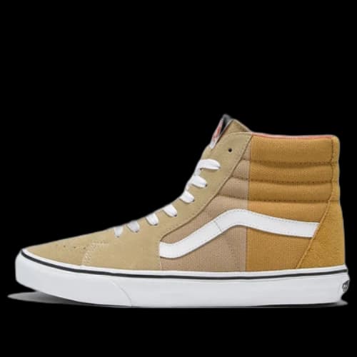 Vans Sk8-Hi Split Duck Canvas 'Beige Gold'