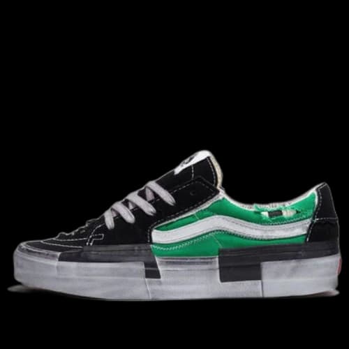 VANS Sk8-Low Reconstruct 'Black Green'