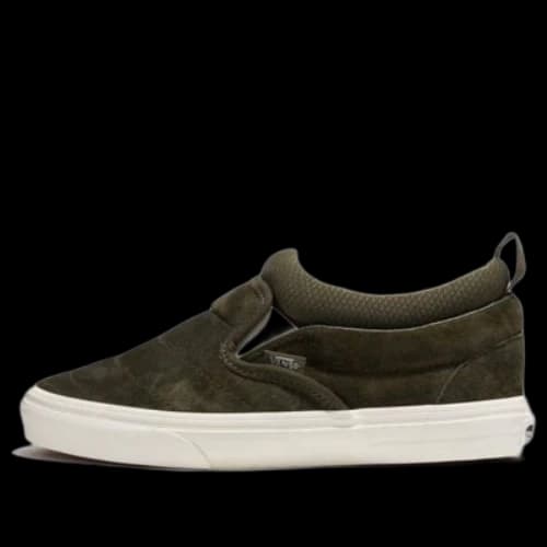 Vans Cozy Knit Slip-on Mid Skate Shoes 'Olive'