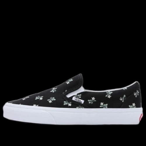 Vans Classics Slip-On Floral 'Black White' (Women's)