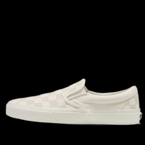 Vans Classic Slip-On Stitch Checkerboard 'Beige'