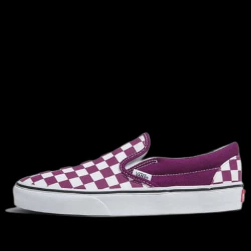 Vans Classic Slip-On Checkerboard 'Purple' (Women's)