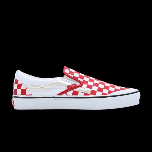 Vans Classic Slip-On 138 'Sidestripe - Red Checkerboard'