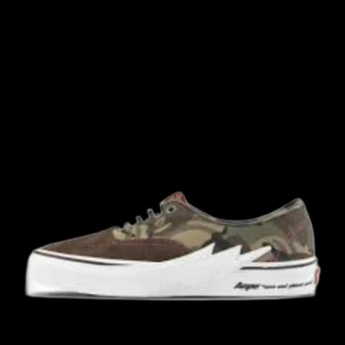 Vans x Ape Authentic Volt 'Brown Green White'
