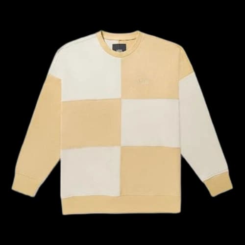 Vans Patchwork Sweatshirt 'Yellow White'