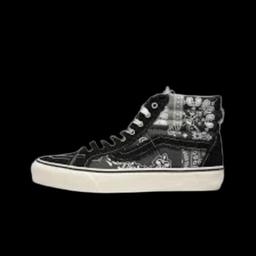 Vans Vault x Invincible Sk8-Hi Reissue Frayed LX 'Black White'