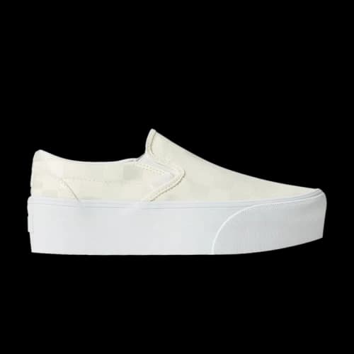 Vans Classic Slip-On Stackform 'Checkerboard - White'