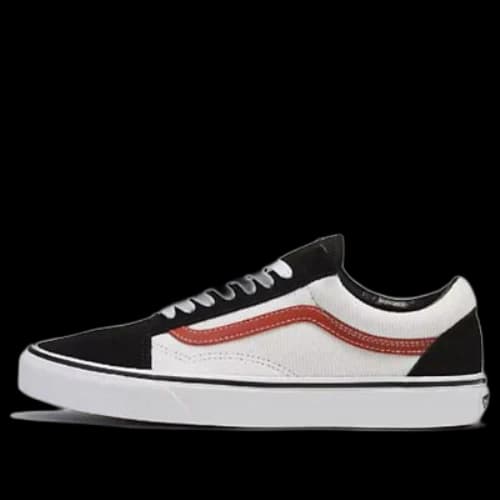 Vans Old Skool Mini Cord 'White Black Red'