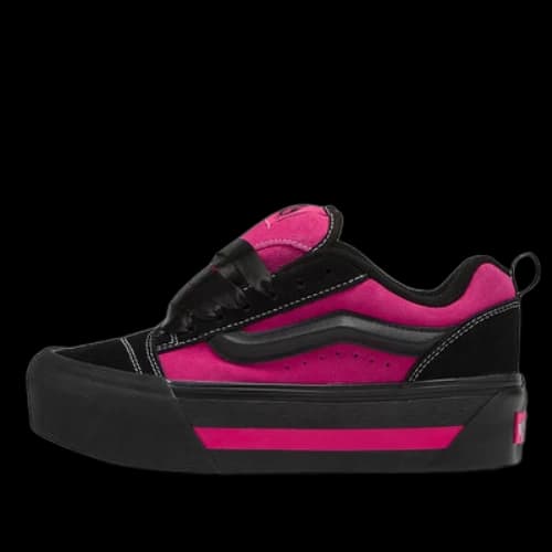 Vans Knu Stack Vintage Satin 'Black Pink'