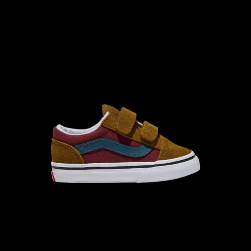 Vans Old Skool V Toddler 'Brown Red'