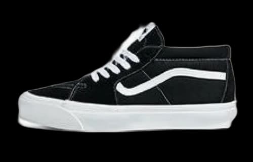 Vans Sk8-Mid Reissue 83 LX 'Black White'