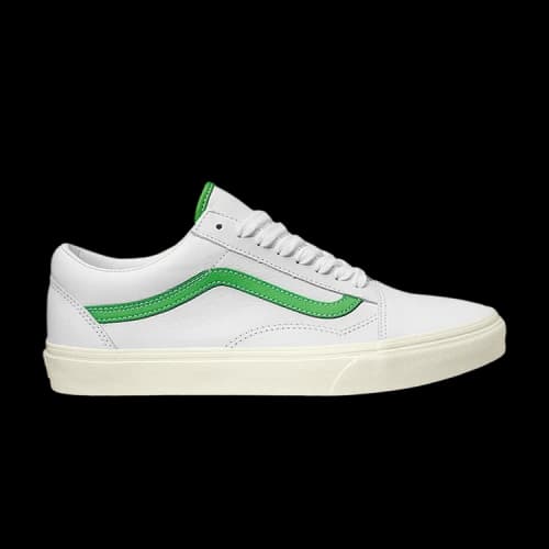 Vans Old Skool 'White Green Leather'