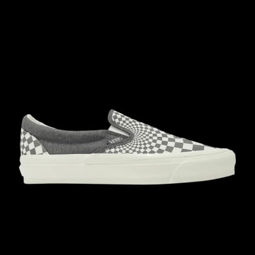 Vans Slip-On Reissue 98 'Radial Checkerboard - Pewter Marshmallow'