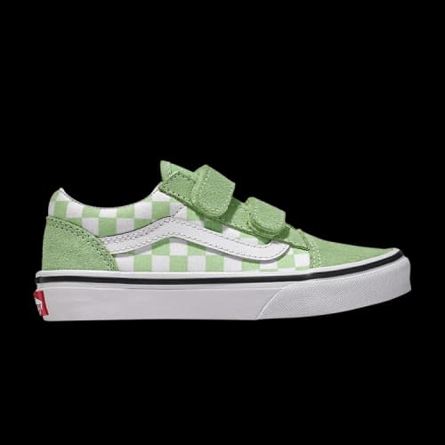 Vans Old Skool V Kids 'Checkerboard - Pistachio Green'