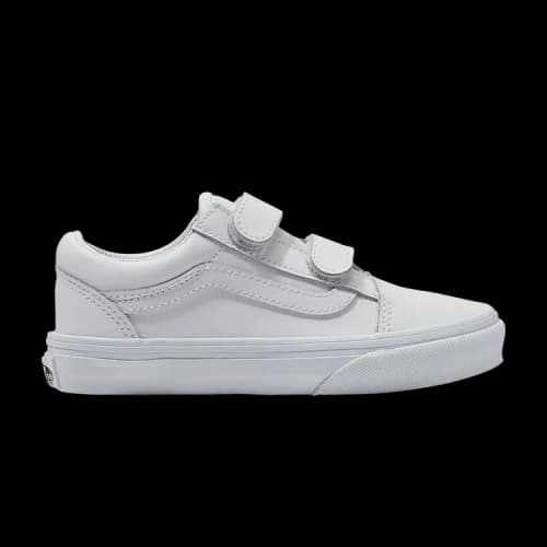 Vans Old Skool V Classic Tumble Kids 'White Mono'