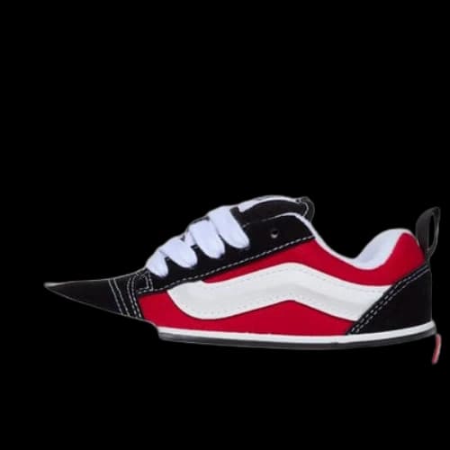 (PS) Vans KNU Skool 'Black Red'