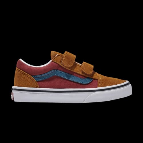 Vans Old Skool V Kids 'Brown Red'