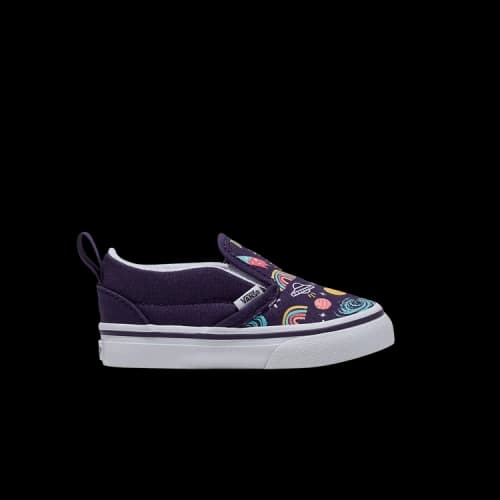 Vans Slip-On V Toddler 'Galaxy Purple'
