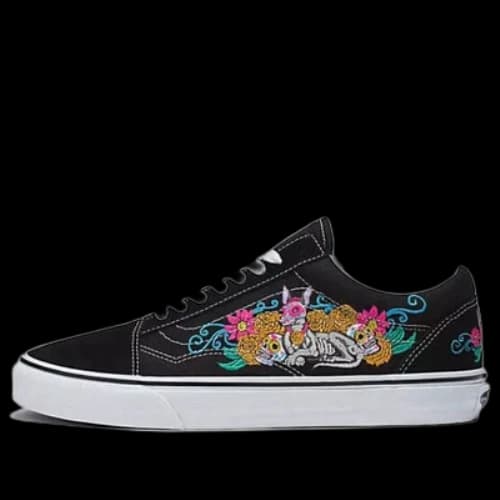 Vans Old Skool Dia De Los Muertos 'Black'