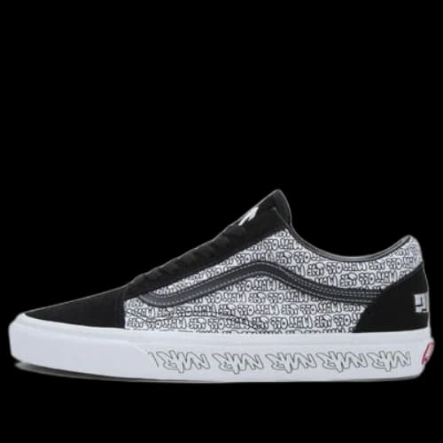 Vans Old Skool Shoes 'Silver Black'