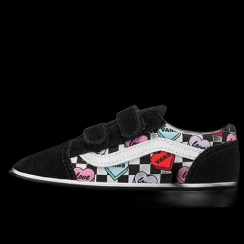 Vans Old Skool Sneakers Black/White/Red TD