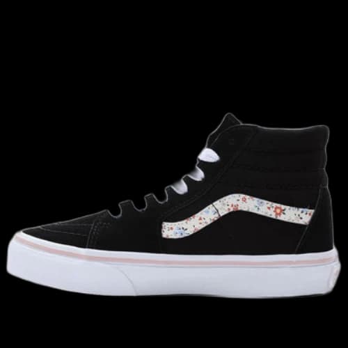 (PS) Vans SK8-Hi Floral Shoes 'Black White'