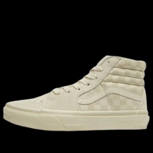 (PS) Vans SK8-Hi OG Checkerboard Skate Shoes 'Beige'