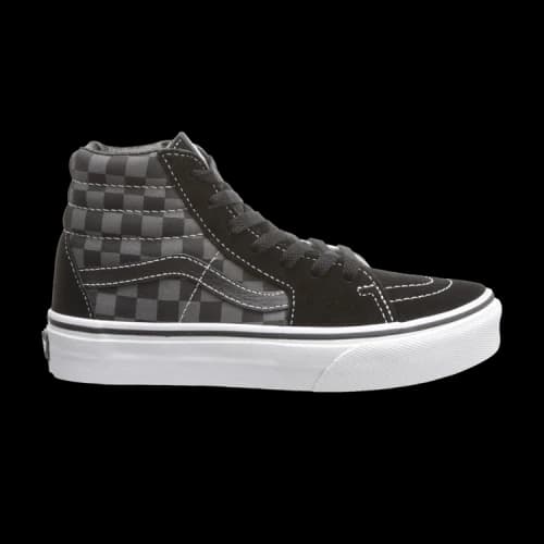 (GS) Vans SK8-HI 'Checkerboard - Black Pewter'
