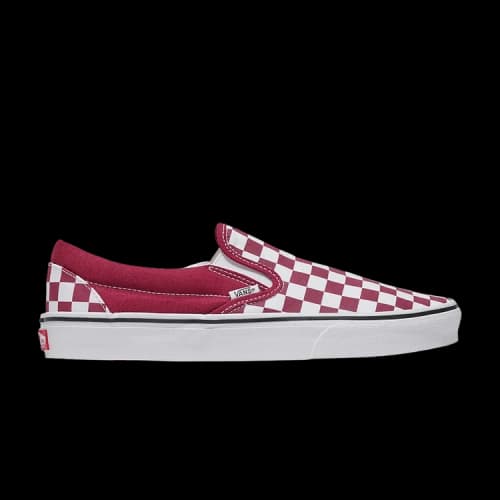 Vans Classic Slip-On 'Checkerboard - Rhododendron Red'
