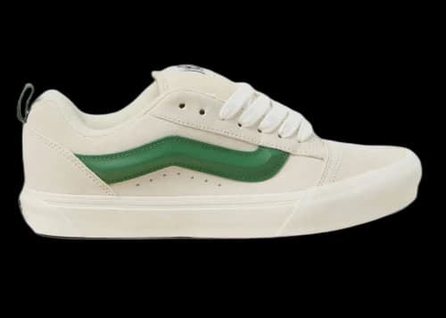 Vans Knu Skool Vintage Suede White Green