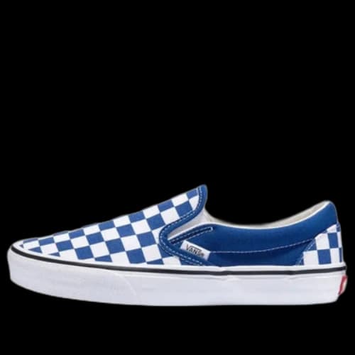 Vans Classic Slip-On Checkerboard 'Blue White'